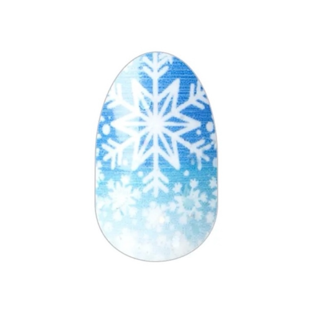 ⭐️ 5/$25 Color Street First Snow limited edition nail strips